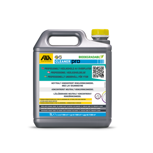 Fila Cleaner Pro vedligeholdelse 5 L