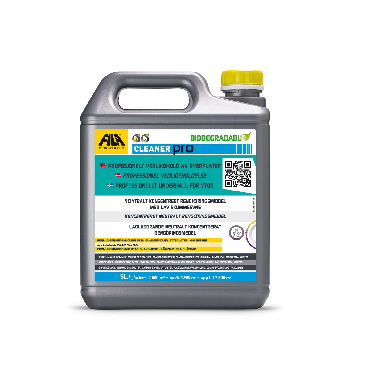 Fila Cleaner Pro vedligeholdelse 5 L
