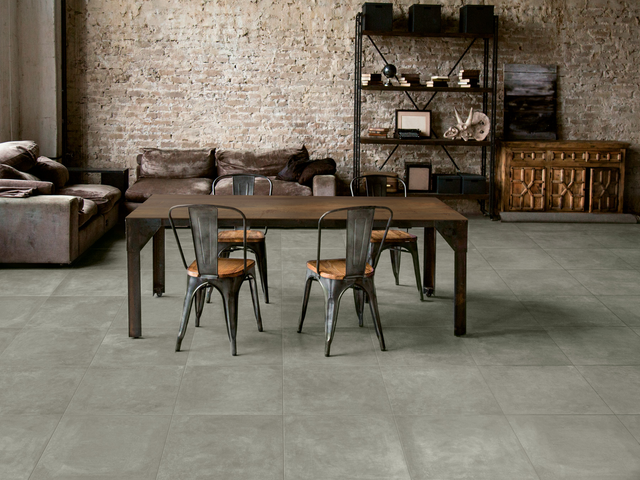 Cerabeton fumé 60x60cm