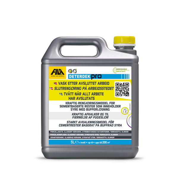 Fila Deterdek Pro slutrengøring 5 L