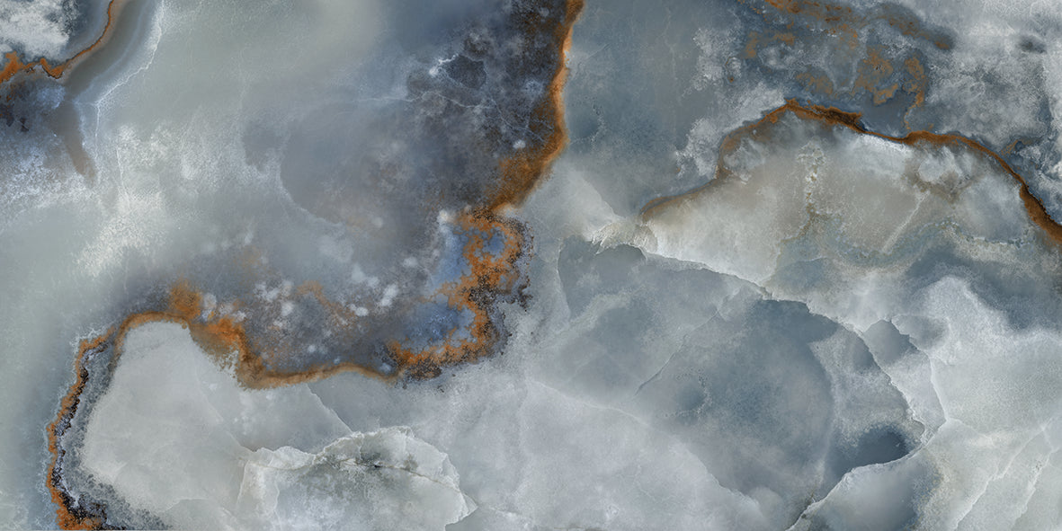 Tele Di Marmo Onyx Blue 60x120 cm