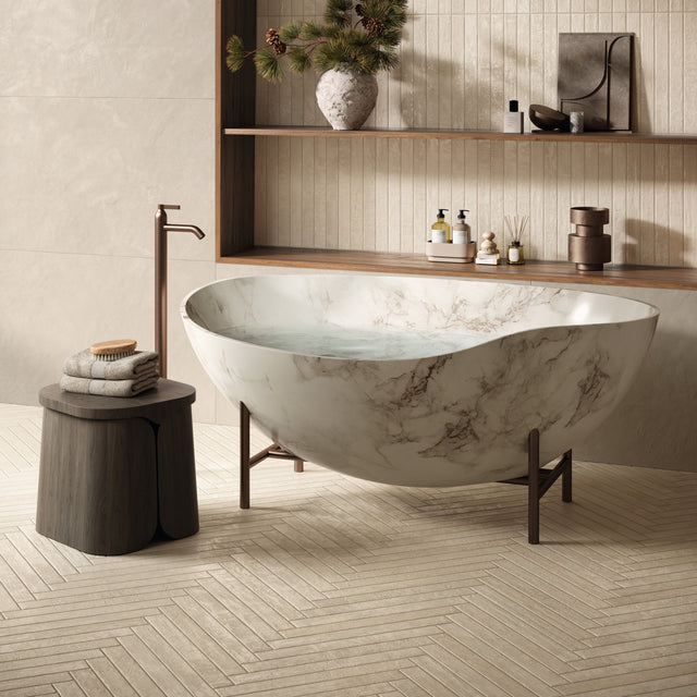 Domus Sandstone Beige 4,8x45cm