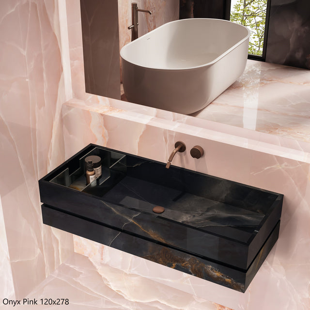 Tele Di Marmo Onyx Pink 60x120 cm