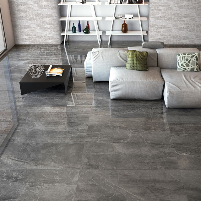 Athena nero poleret 60x60 cm