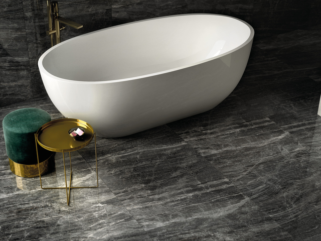 Cosmic black poleret 60x120cm