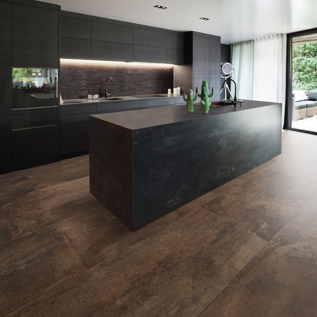 Flatiron rust 60x60cm