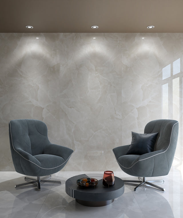 Onyx White rect. 60x120 cm