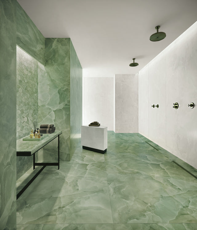 Onyx Jade poleret rect. 60x60 cm