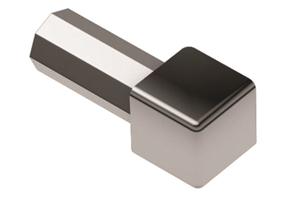 Firkantet Udv/indv hjørne 90gr rustfri stål 10mm