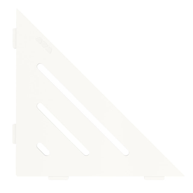 Schlüter Hylde Wave 3 riller trekant hvid