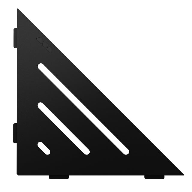 Schlüter Hylde Wave 3 riller trekant sort