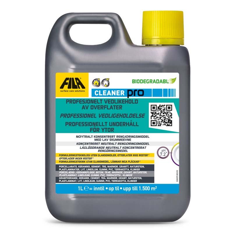 Fila Cleaner Pro vedligeholdelse 5 L