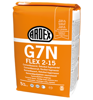Ardex G7N FLEX 2-15 Stengrå 5 kg