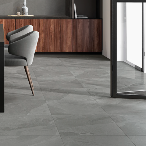 Brazilian Slate elephant grey 80x80cm