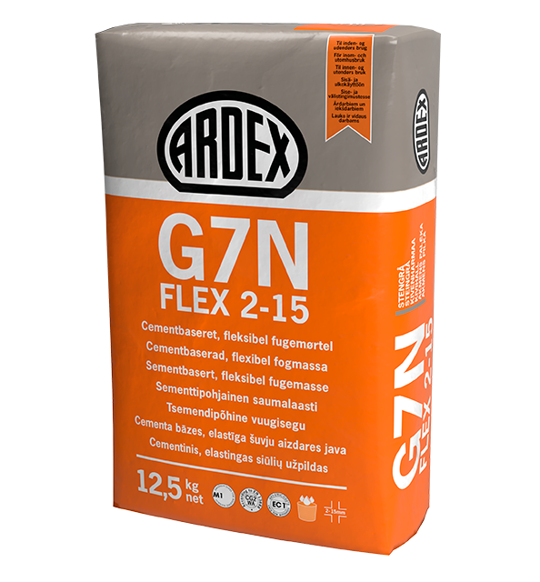 Ardex G7N Fugemørtel fleksibel Hvid 12,5 kg