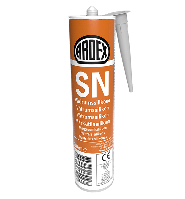 Ardex SN Vådrumssilikone Antracit 310 ml