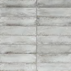 Metallica Brick grey blank 6x24cm