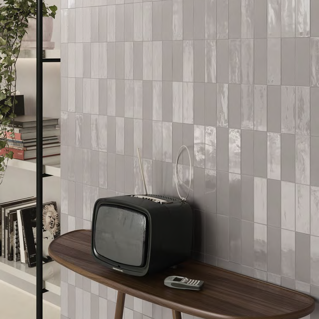 Sixty Brick cenere 5x15cm