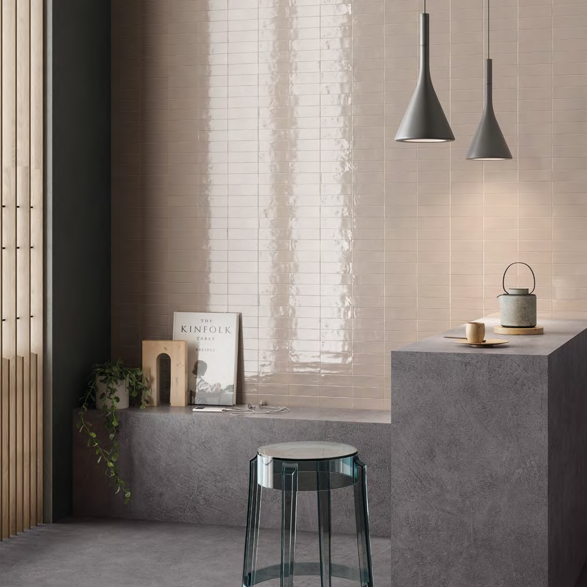 Sixty Brick fango 5x15cm