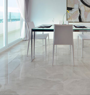 Onyx White rect. 60x120 cm