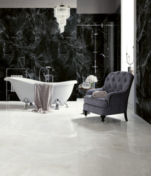 Onyx White Lapp. rect. 60x60 cm