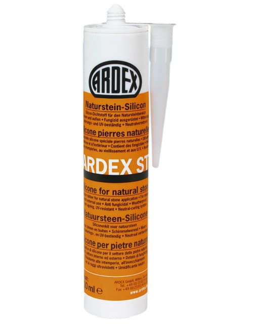Ardex ST Naturstenssilikone Hvid 310 ml